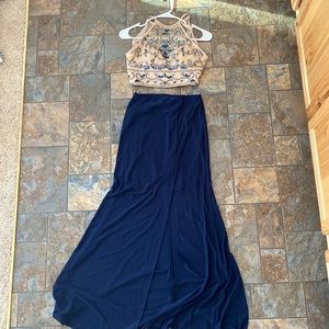 Two-Piece Prom Dress